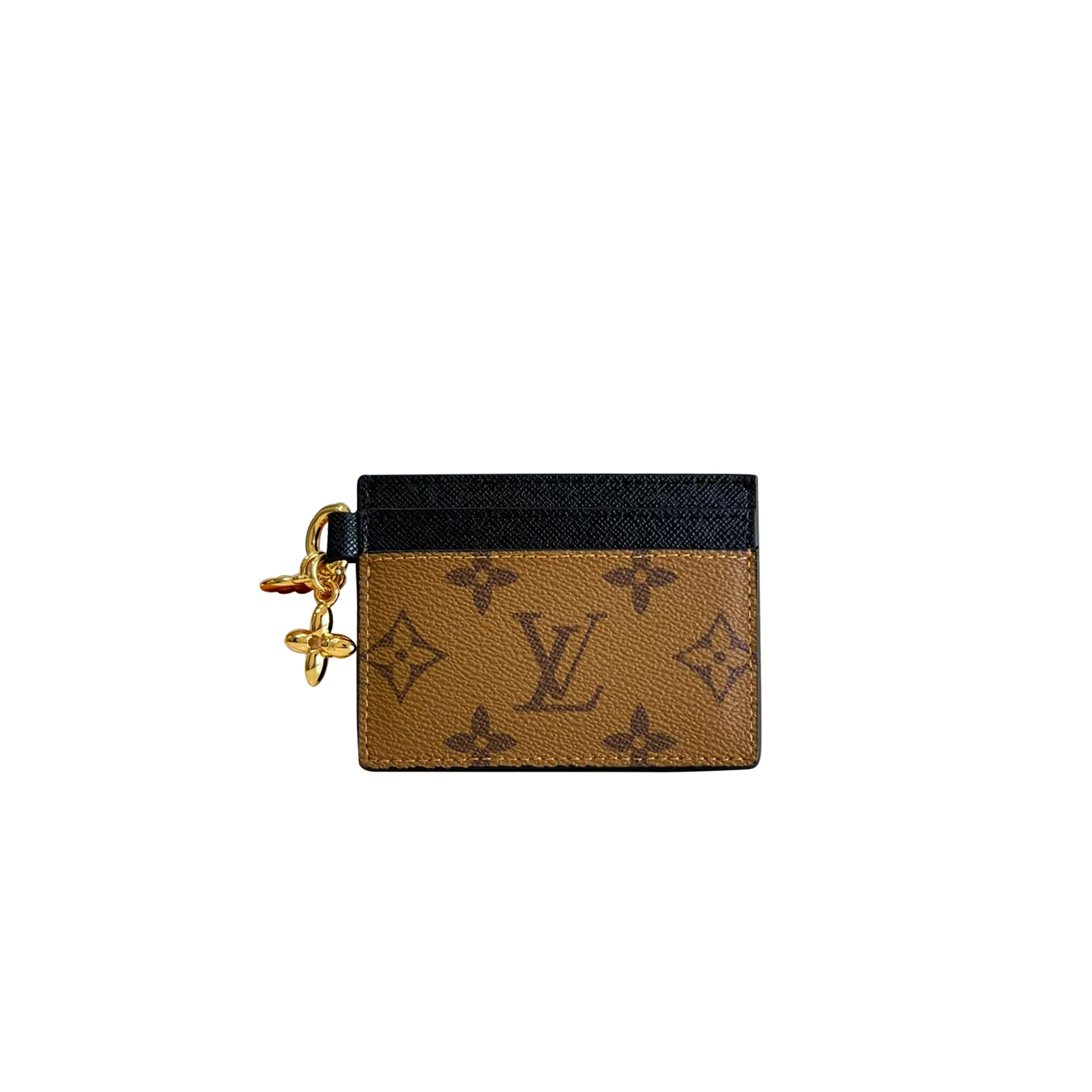 l**is V*t*n lv charms card holder m82132 (10.2*7.3*0.3cm)